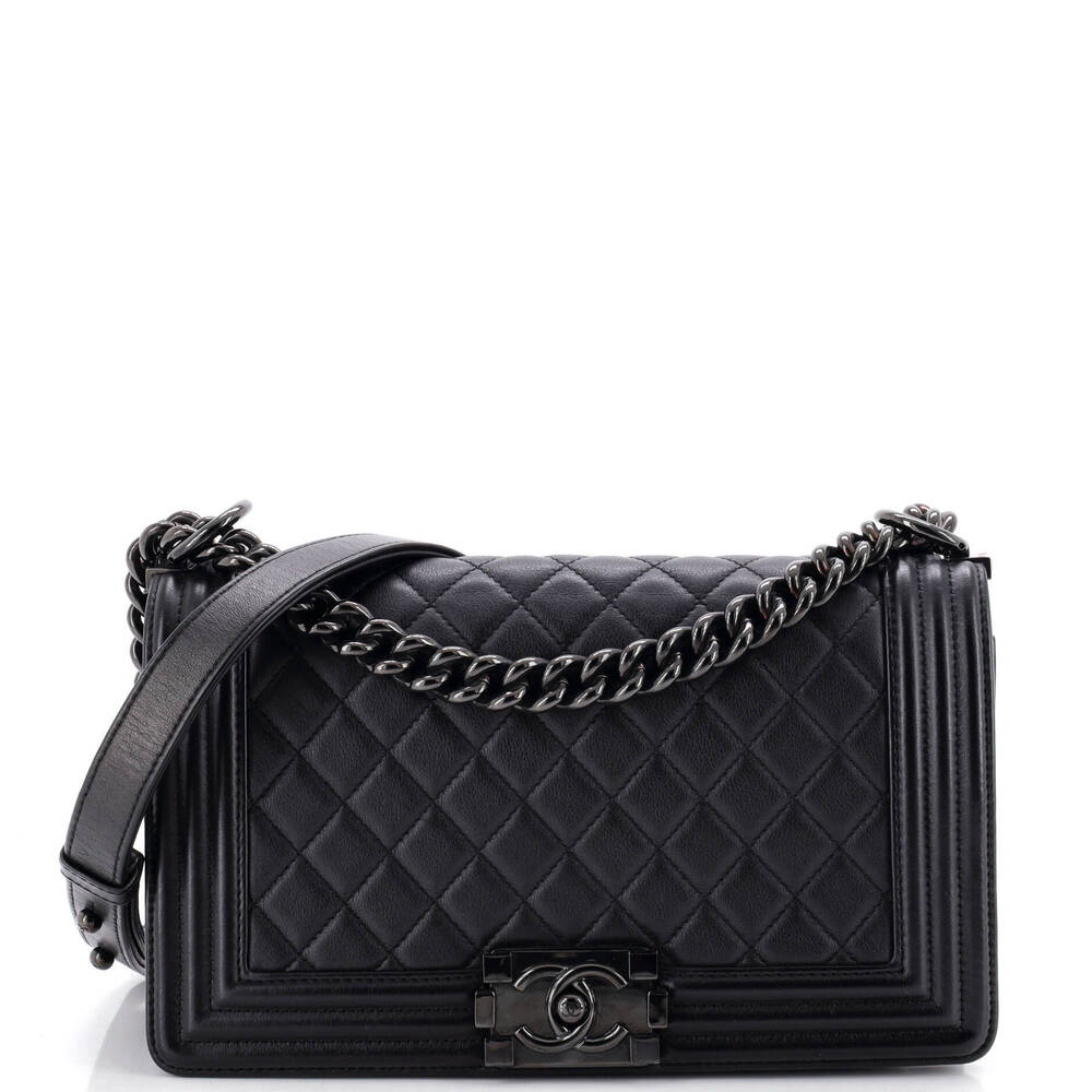 Chanel Old Medium So Boy Flap Bag